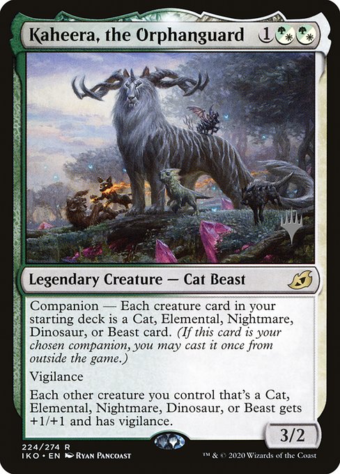 Kaheera, the Orphanguard (224p) [Ikoria: Lair of Behemoths Promos]