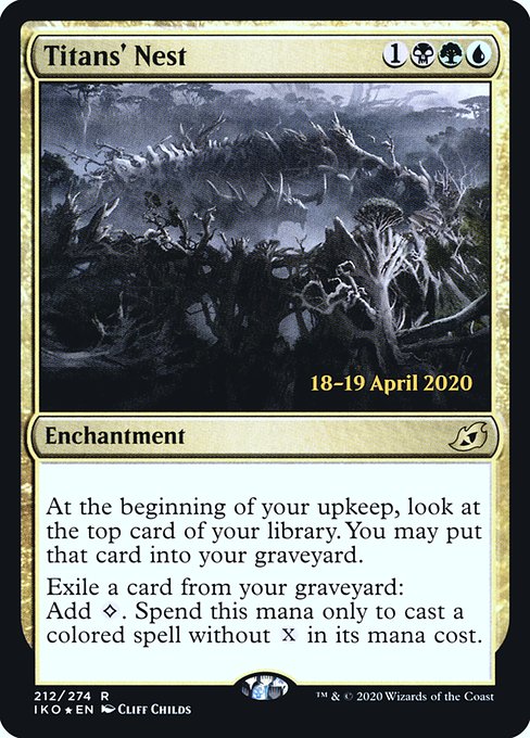 Titans' Nest (212s) [Ikoria: Lair of Behemoths Promos]