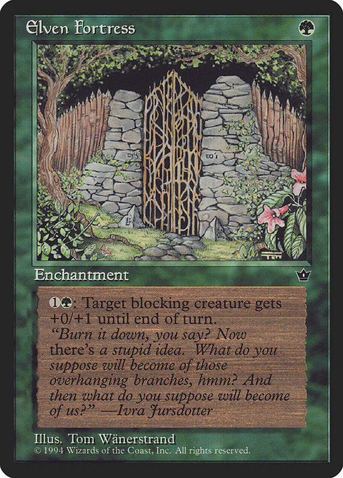 Elven Fortress (65d) [Fallen Empires]