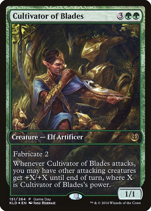Cultivator of Blades (151) [Kaladesh Promos]
