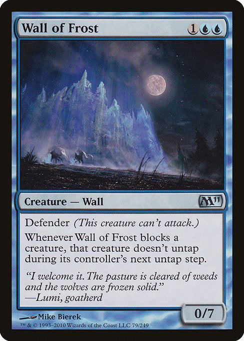 Wall of Frost (79) [Magic 2011]