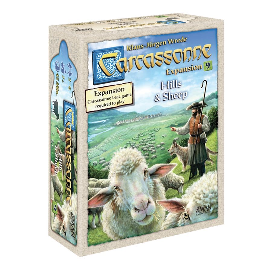 CARCASSONNE EXP 9: HILLS & SHEEP image 0