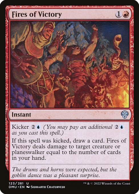 Fires of Victory (123) [Dominaria United]