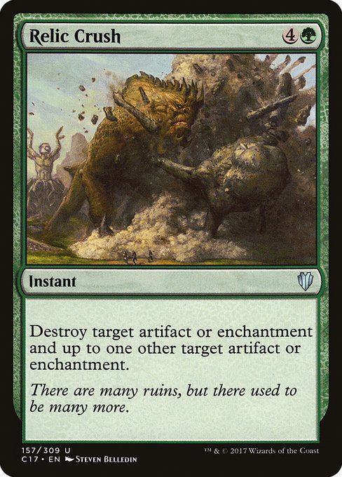 Relic Crush (157) [Commander 2017]