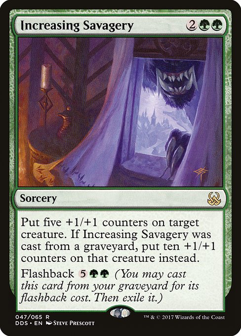 Increasing Savagery (47) [Duel Decks: Mind vs. Might]