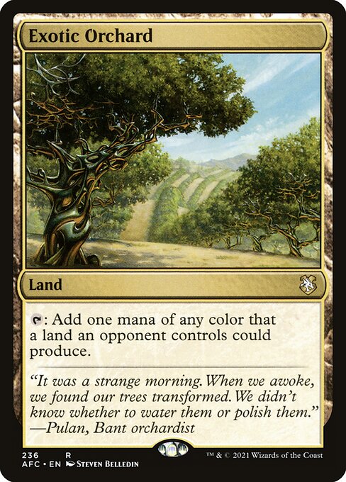 Exotic Orchard (236) [Forgotten Realms Commander]
