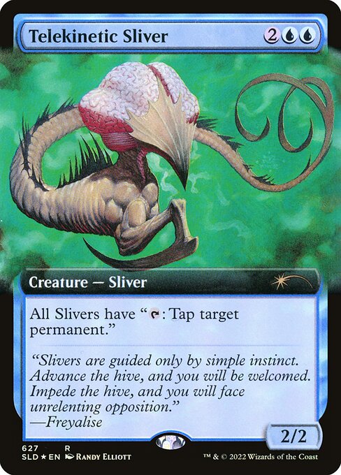Telekinetic Sliver (627) [Secret Lair Drop] [Extended Art]