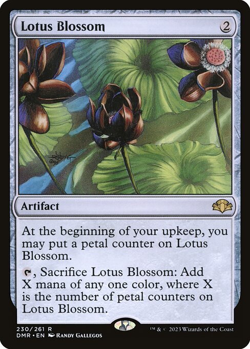 Lotus Blossom (230) [Dominaria Remastered]