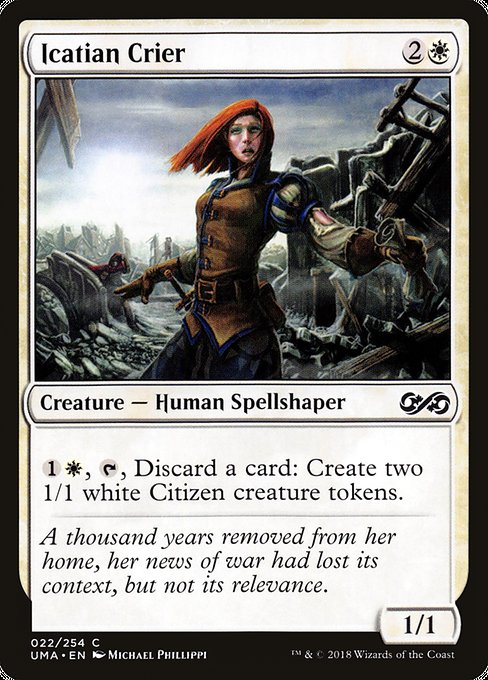 Icatian Crier (22) [Ultimate Masters]