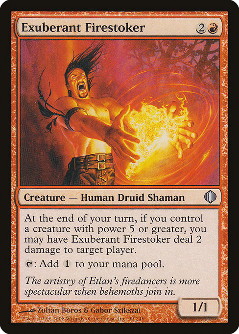 Exuberant Firestoker (99) [Shards of Alara]