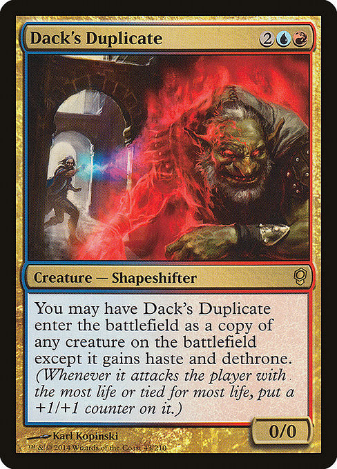 Dack's Duplicate (43) [Conspiracy]