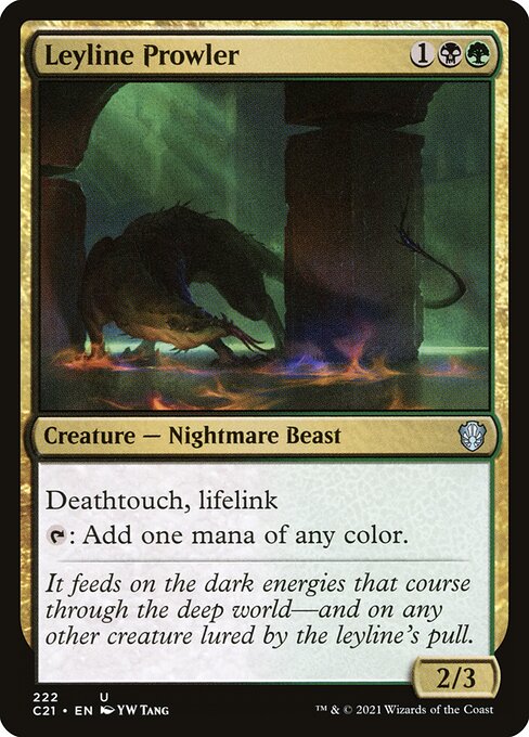 Leyline Prowler (222) [Commander 2021]