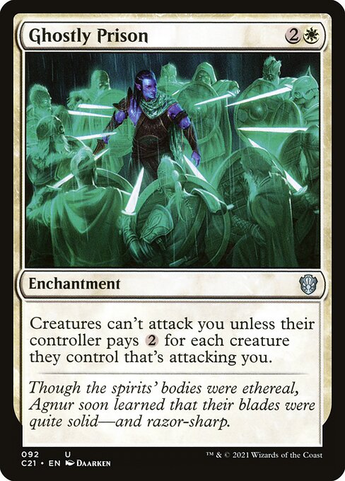 Ghostly Prison (92) [Commander 2021]