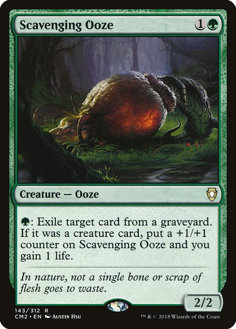 Scavenging Ooze (143) [Commander Anthology Volume II]