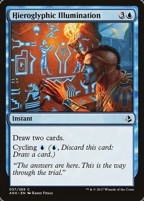 Hieroglyphic Illumination (57) [Amonkhet]
