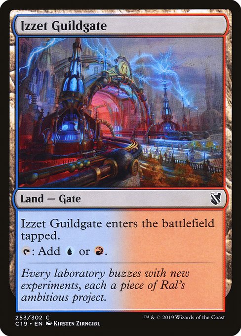 Izzet Guildgate (253) [Commander 2019]