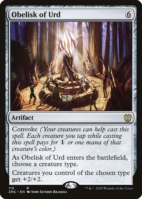 Obelisk of Urd (115) [Zendikar Rising Commander]