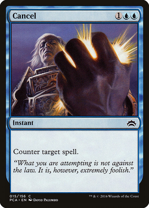 Cancel (15) [Planechase Anthology]
