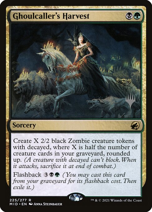 Ghoulcaller's Harvest (225p) [Innistrad: Midnight Hunt Promos]