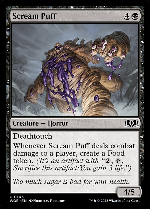 Scream Puff (105) [Wilds of Eldraine]