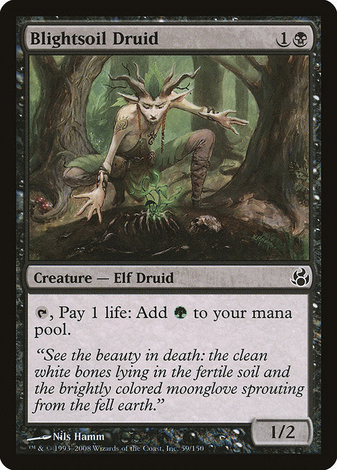 Blightsoil Druid (59) [Morningtide]
