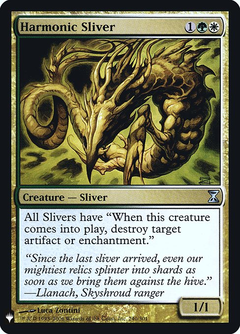 Harmonic Sliver (TSP-240) [The List]