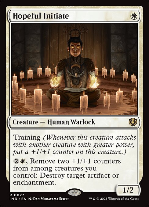 Hopeful Initiate (27) [Innistrad Remastered]