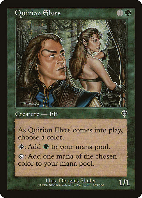 Quirion Elves (203) [Invasion]