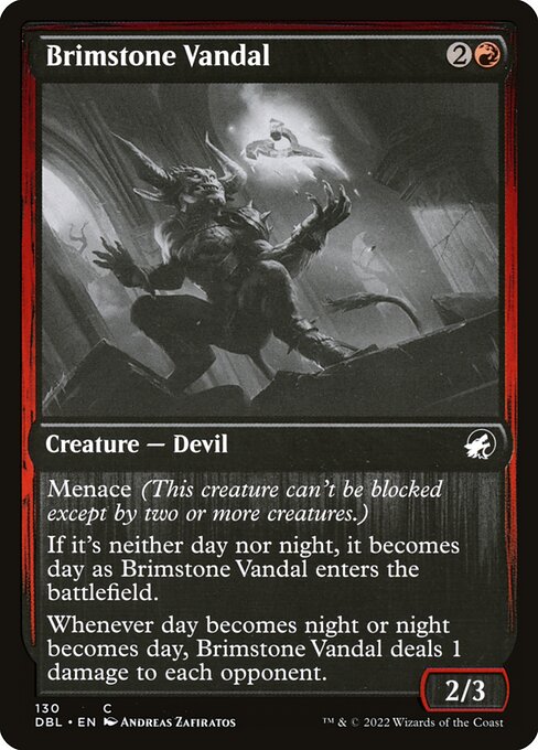 Brimstone Vandal (130) [Innistrad: Double Feature]