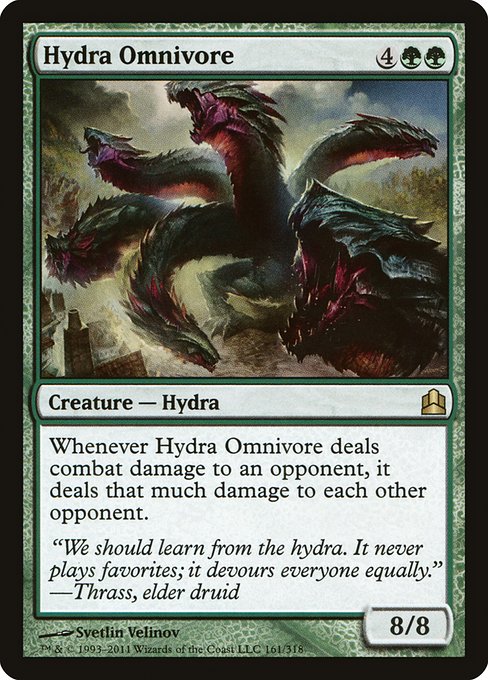Hydra Omnivore (161) [Commander 2011]