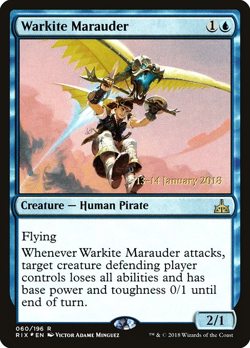 Warkite Marauder (60s) [Rivals of Ixalan Promos]
