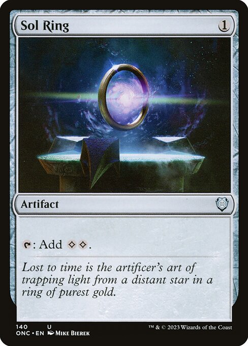 Sol Ring (140) [Phyrexia: All Will Be One Commander]