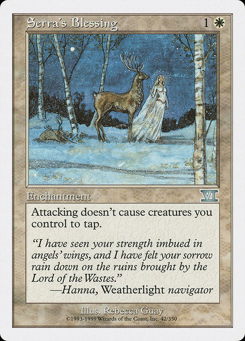 Serra's Blessing (42) [Classic Sixth Edition]