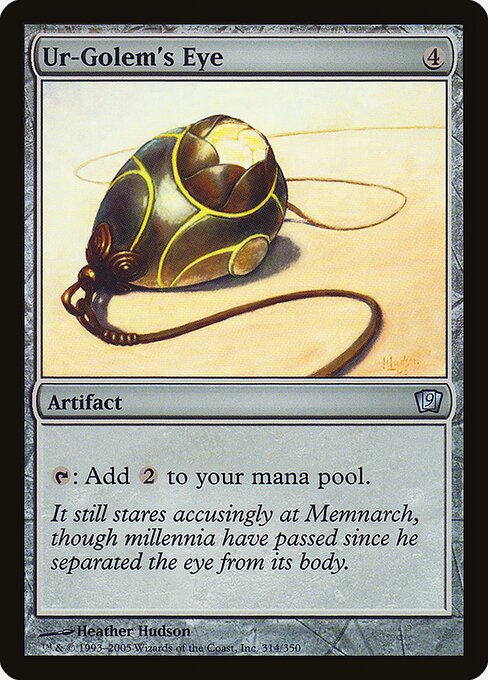 Ur-Golem's Eye (314★) [Ninth Edition]