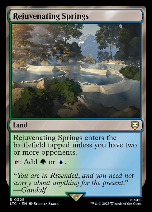 Rejuvenating Springs (325) [Tales of Middle-earth Commander]
