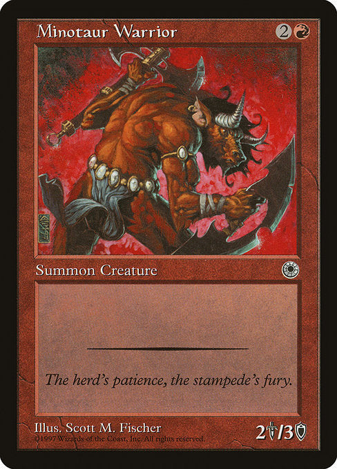 Minotaur Warrior (140) [Portal]