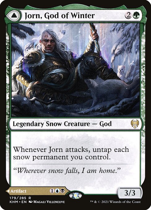 Jorn, God of Winter // Kaldring, the Rimestaff (179) [Kaldheim]