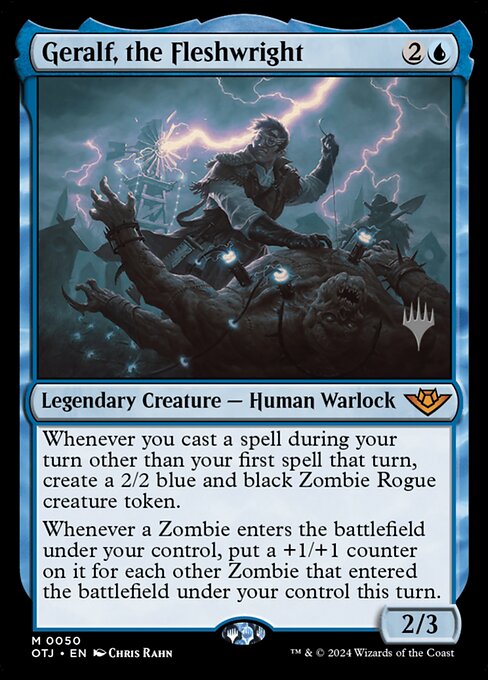 Geralf, the Fleshwright (50p) [Outlaws of Thunder Junction Promos]