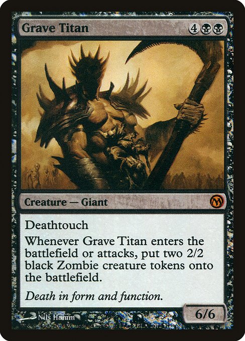 Grave Titan (2) [Duels of the Planeswalkers 2012 Promos]
