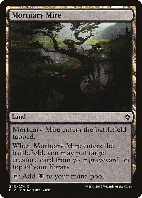 Mortuary Mire (240) [Battle for Zendikar]