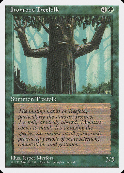 Ironroot Treefolk (253) [Fourth Edition]