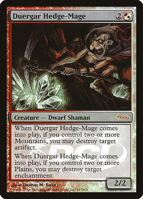 Duergar Hedge-Mage (19) [DCI Promos]