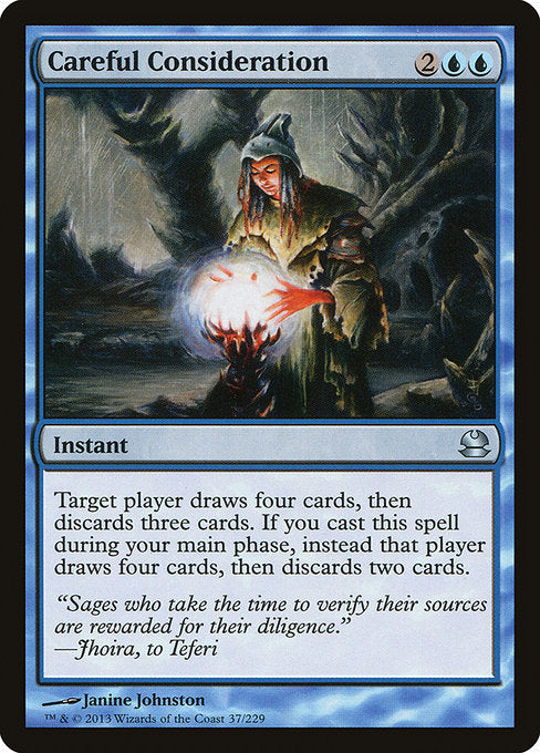 Careful Consideration (37) [Modern Masters]