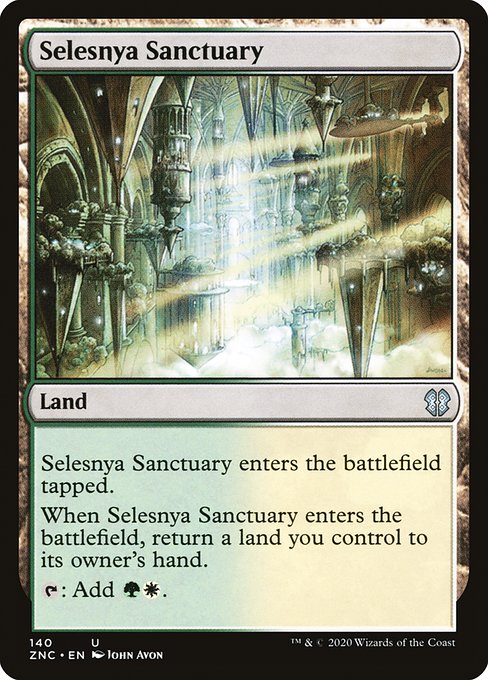 Selesnya Sanctuary (140) [Zendikar Rising Commander]