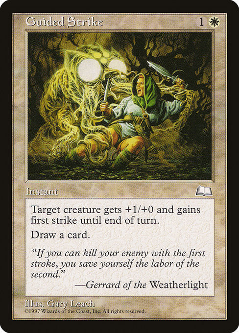 Guided Strike (16) [Weatherlight]