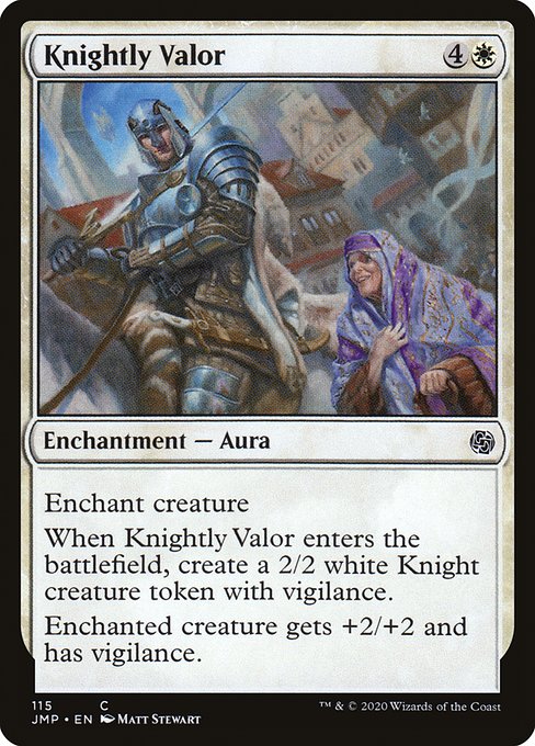 Knightly Valor (115) [Jumpstart]