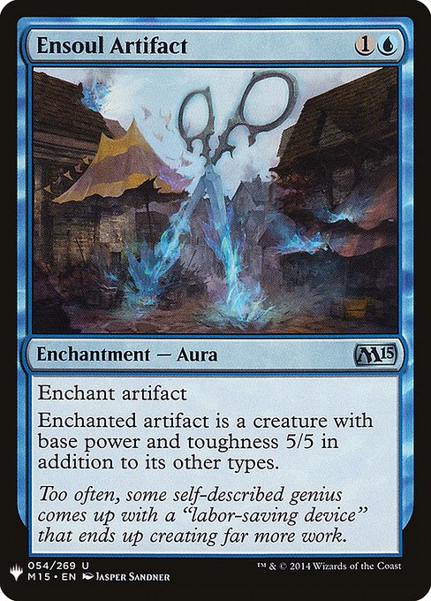 Ensoul Artifact (M15-54) [The List]