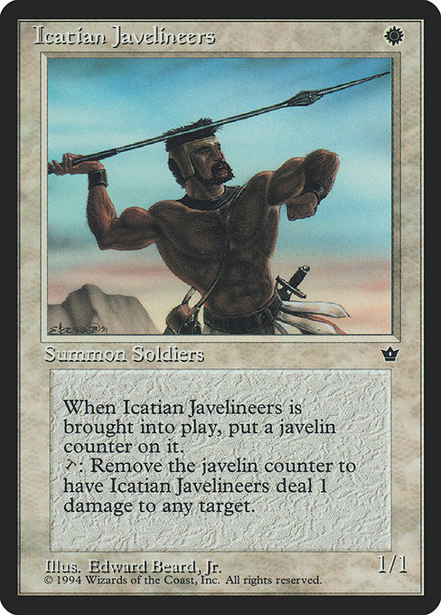 Icatian Javelineers (8b) [Fallen Empires]