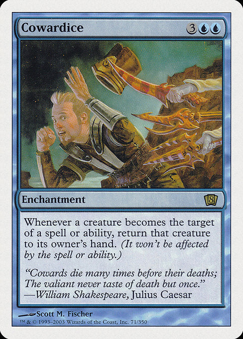 Cowardice (71) [Eighth Edition]