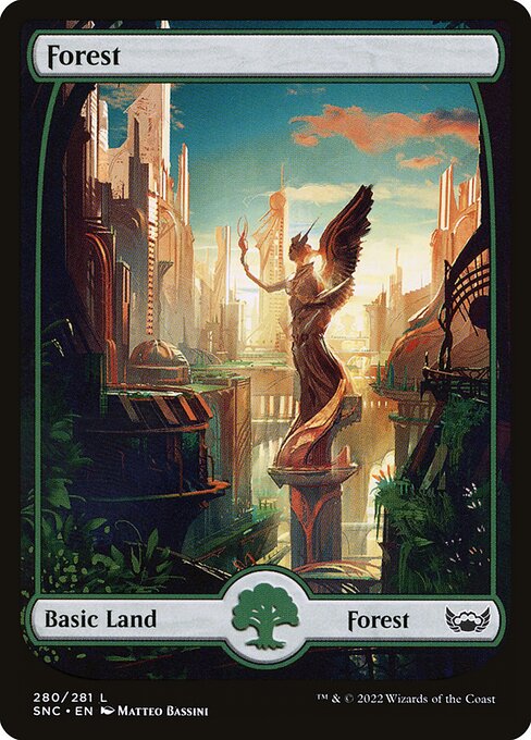 Forest (280) [Streets of New Capenna] [Full Art]